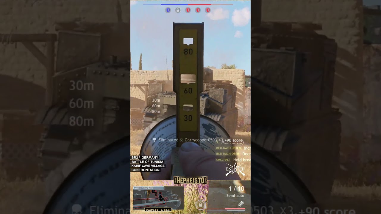 German Paratrooper Destroys M3 Lee with Panzerfaust | Enlisted BR2 Germany