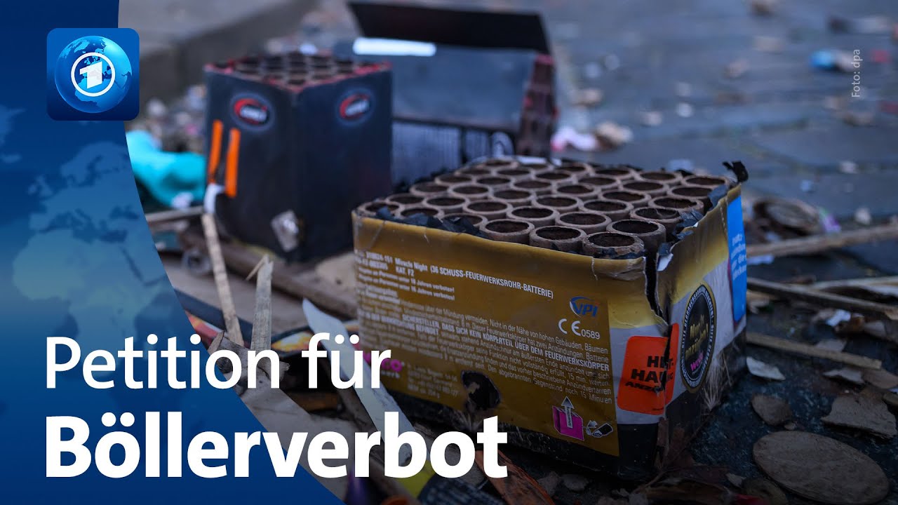 Polizeigewerkschafter übergeben Petition für Böllerverbot