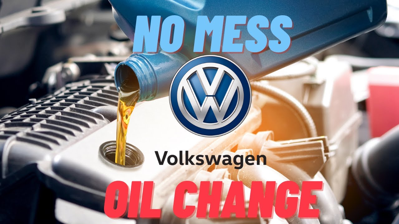 VW Oil Change▶️ Mityvac 7201 For No Mess Volkswagen Motor Oil Change
