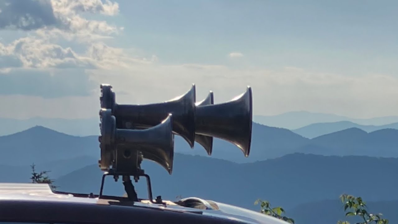 July 4th Train Horn Honk in the Mountains