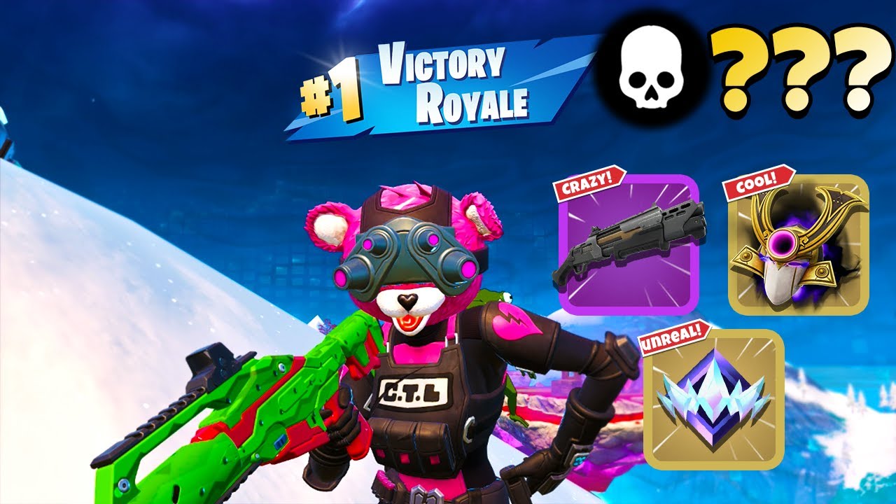 High Elimination Unreal Ranked Solo Zero Builds (Fortnite Chapter 6)
