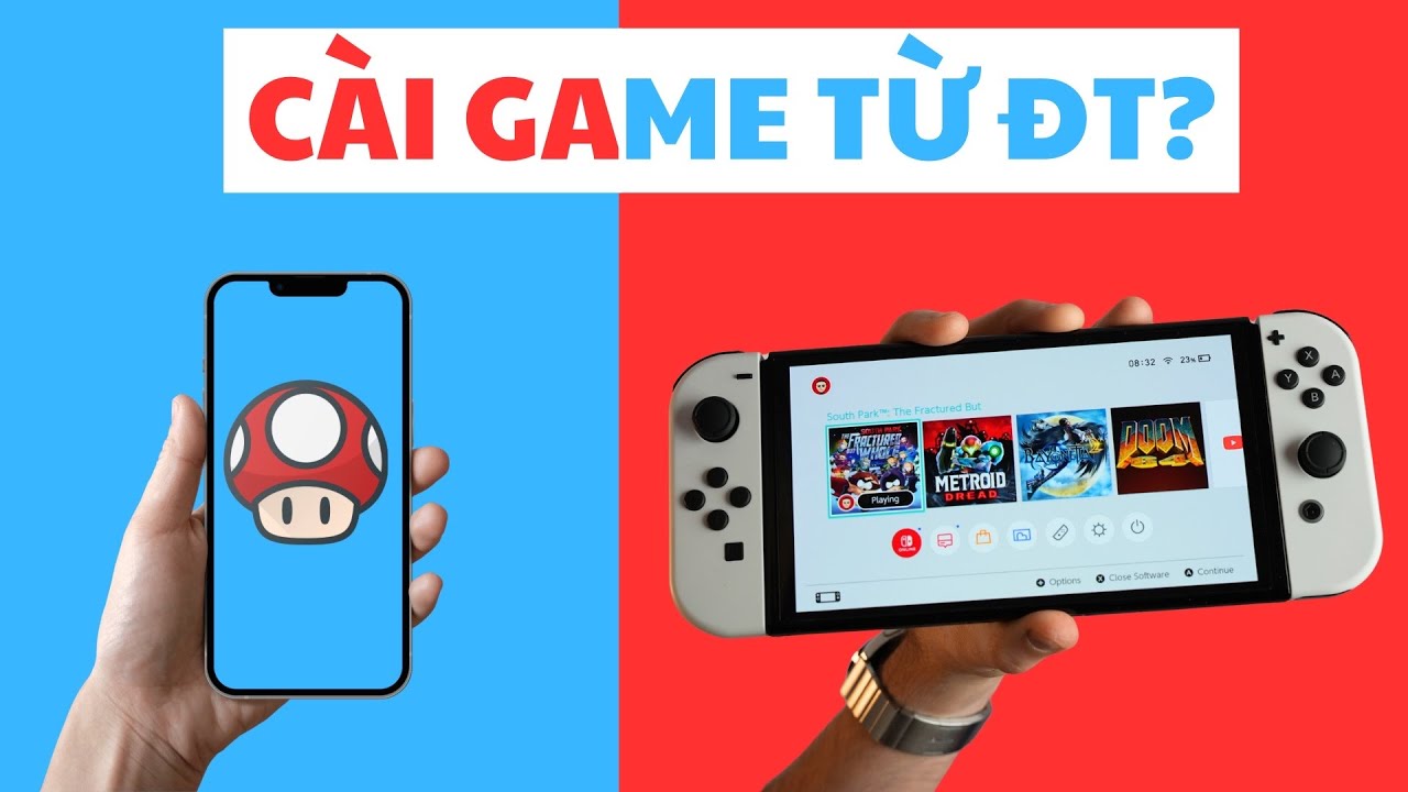 CÀI GAME MÁY SWITCH MOD BẰNG ĐIỆN THOẠI | TIỆN LỢI, ĐƠN GIẢN