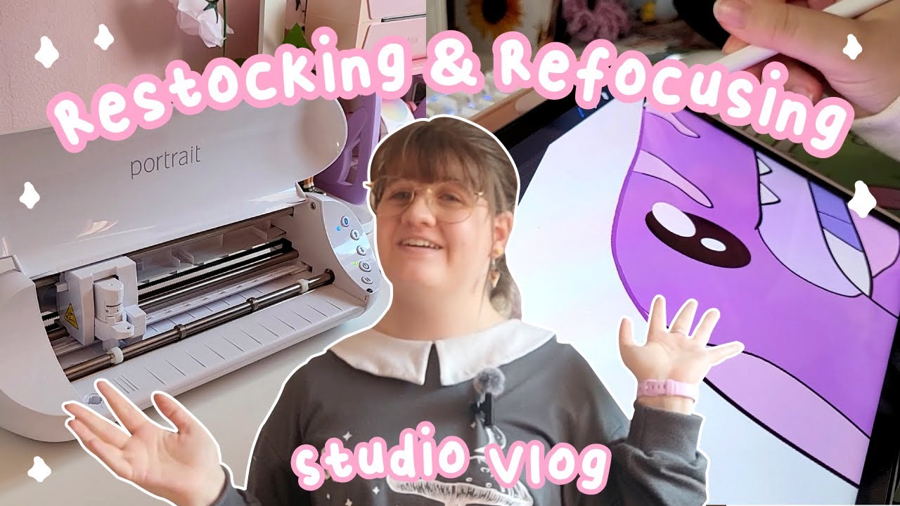 Restocking and Refocusing my Small Business✨ STUDIO VLOG