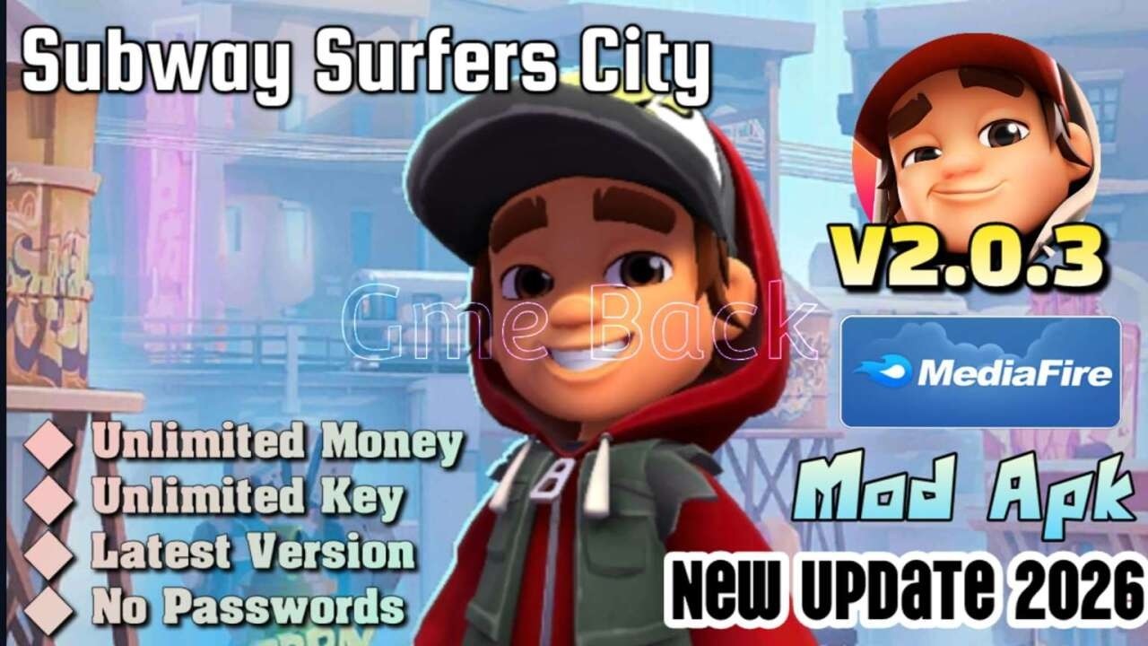Subway Surfers City | v2.0.3 | Mod Apk | Unlimited Money | Unlimited Key  | Latest Version