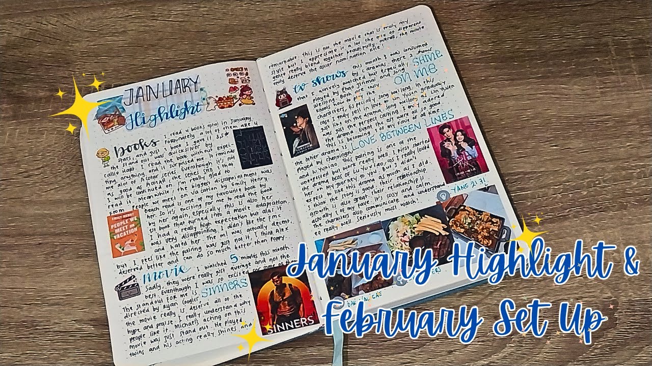 Monthly reset | January Highlight and February Set Up