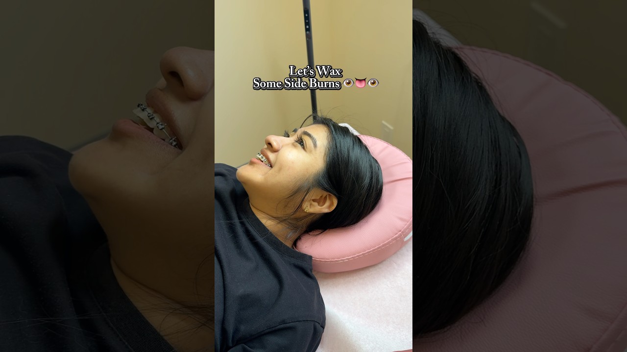 SIDE BURN WAX 💗🫶🏼 { USING MISS CIRE Mademoiselle} #wax #waxing #bodywaxing #fyp #sideburns