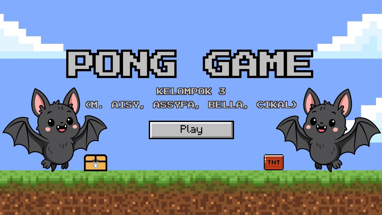[CODING MATH] MEMBUAT PONG GAME MENGGUNAKAN PICTOBLOX
