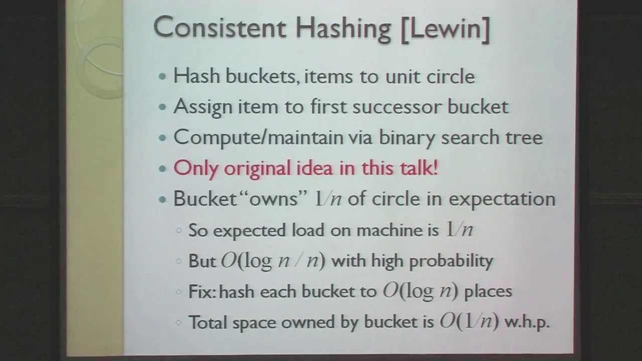 Algorithms in the Field 2011 - David Karger
