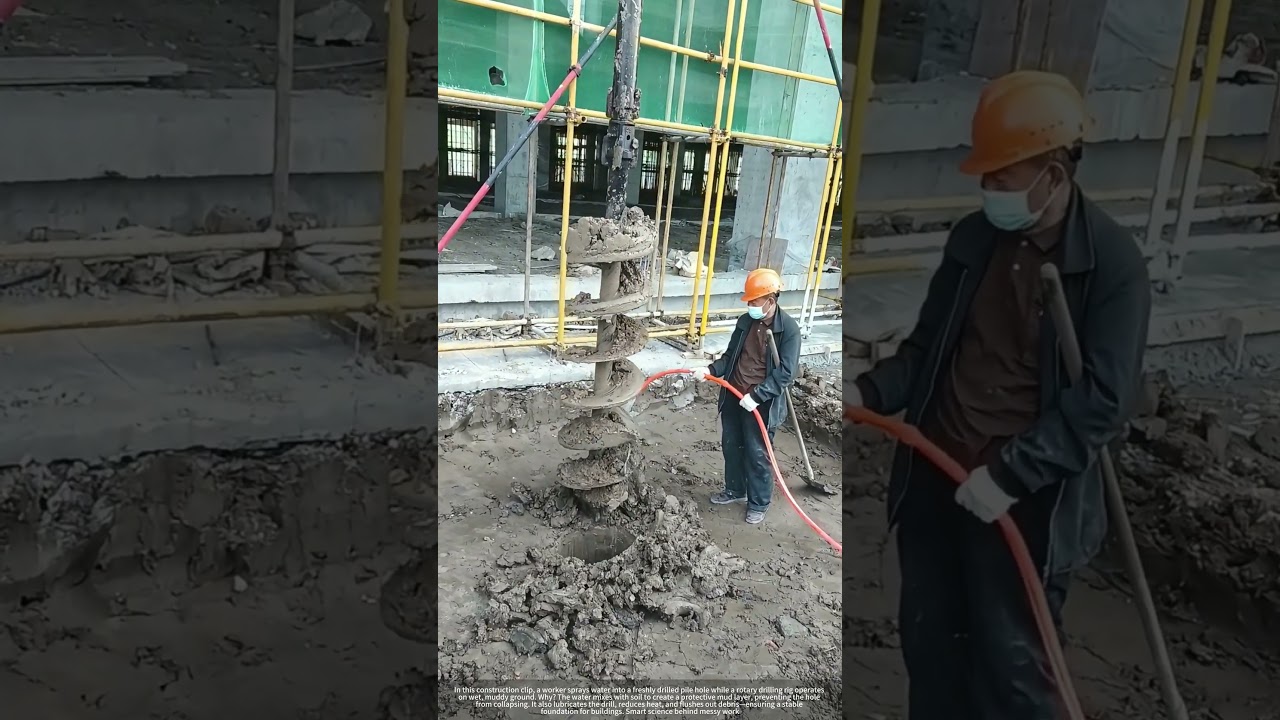 Smart Drilling : The Science of Water in Pile Construction