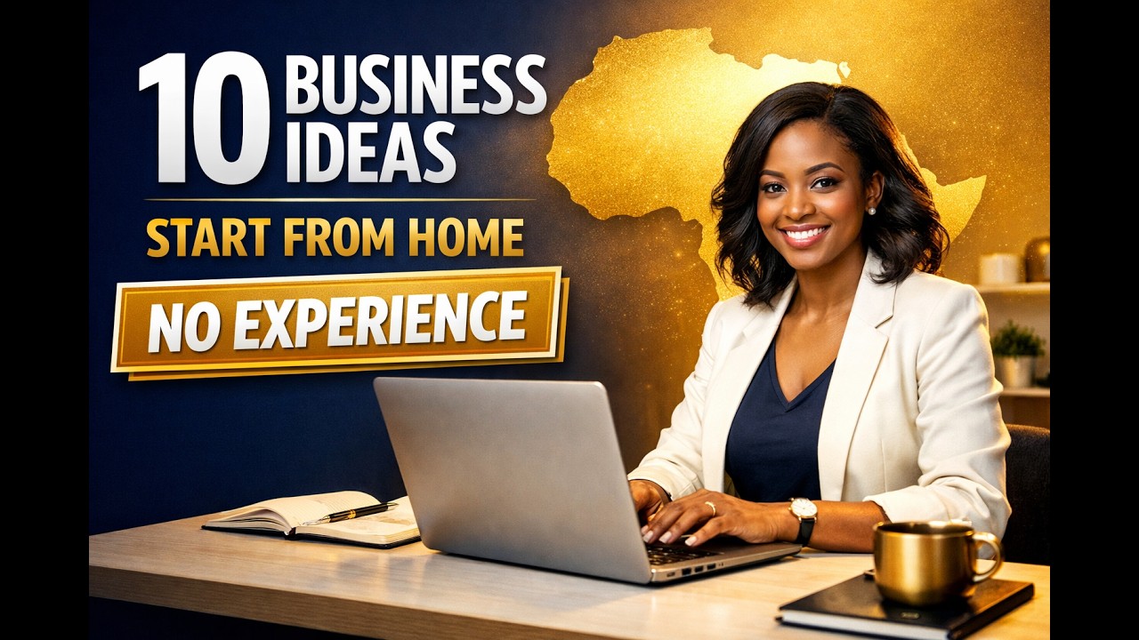 10 African Businesses Ideas You Can Start  From Home(No Experience)