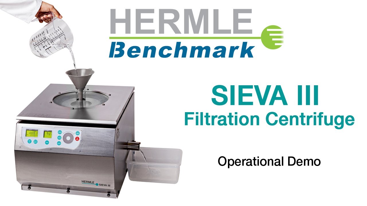 Hermle Benchmark SIEVA III Filtration Centrifuge