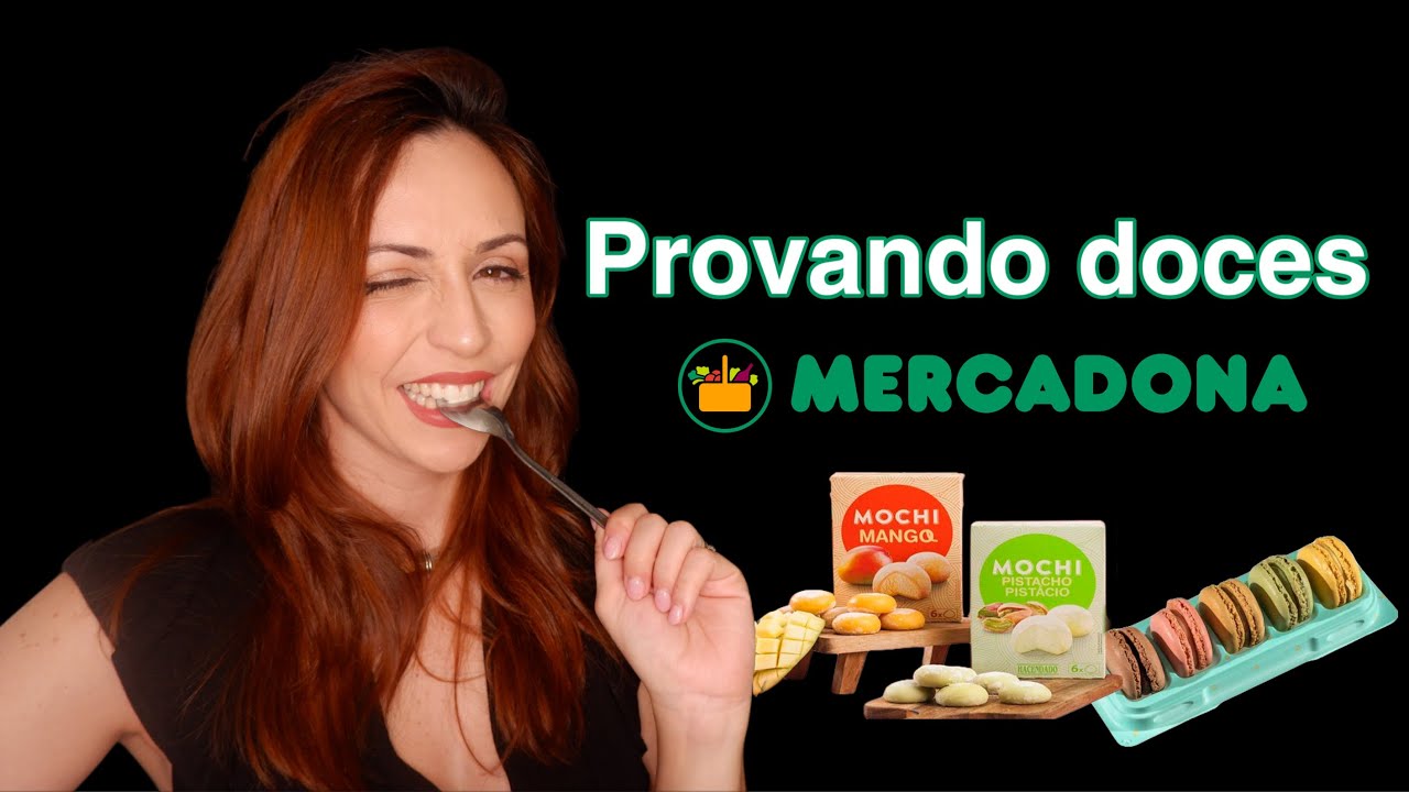 ASMR Portugal: Experimentando Doces da Mercadona | Mukbang
