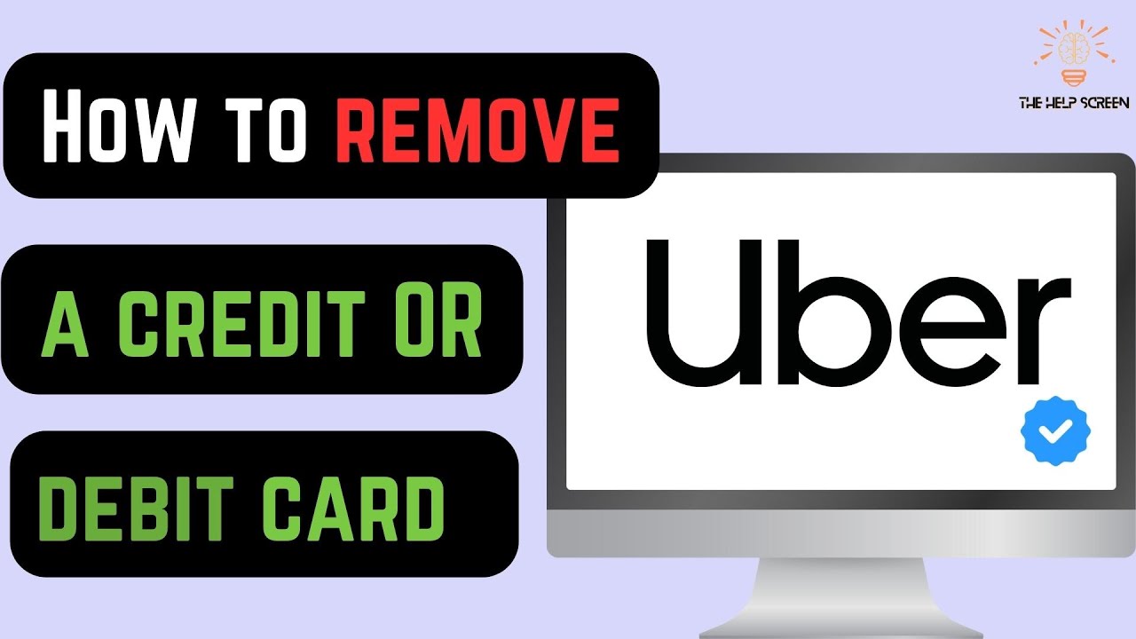 How to remove a credit or debit card on uber app(Step By Step Guide)