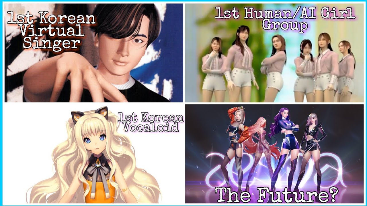 Adam To Aespa: S.Korea's 1st Virtual Singers, The 1st Ai/Human Girl Group SNH48 & Aespa's æ