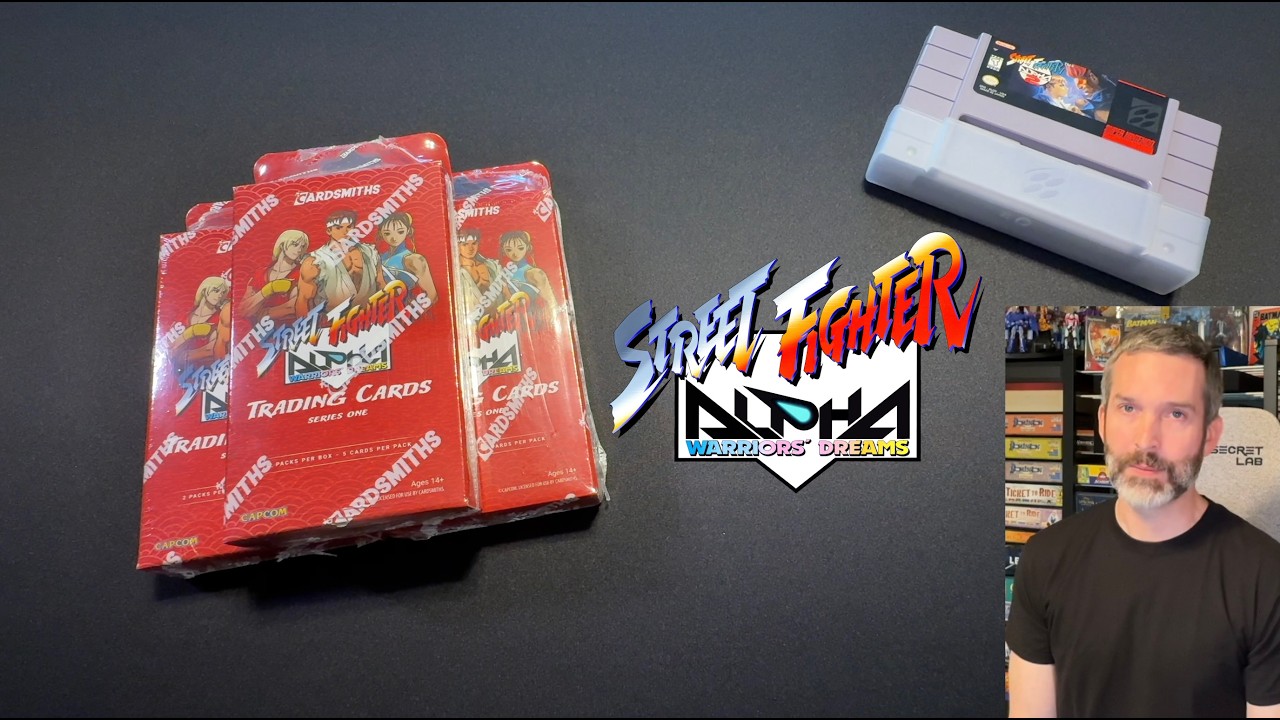 Street Fighter Alpha trading cards by Cardsmiths