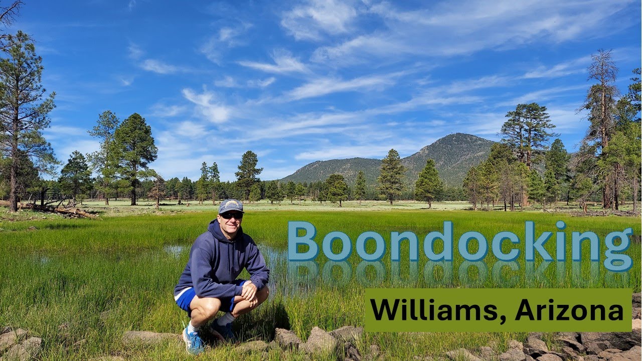 Boondocking Adventures outside Williams, Arizona