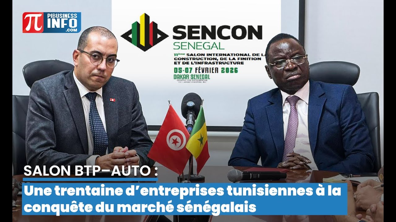 Salon BTP–Auto : une trentaine d’entreprises tunisiennes à la conquête du marché sénégalais