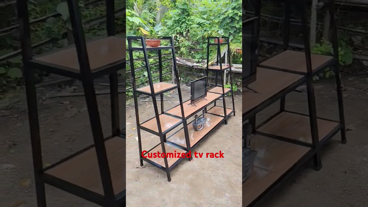 customized tv rack #diy #tvrack #devider #homedecor