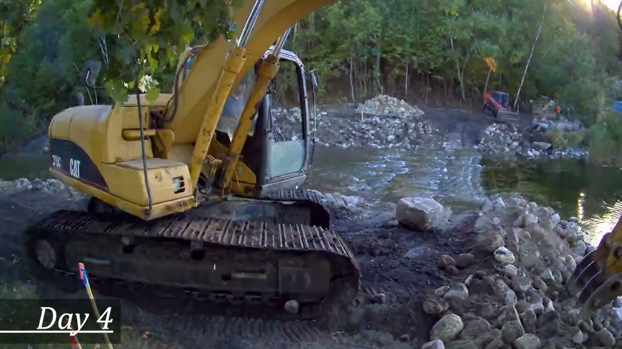 Little Birch Dam Replacement - Dam Crest View