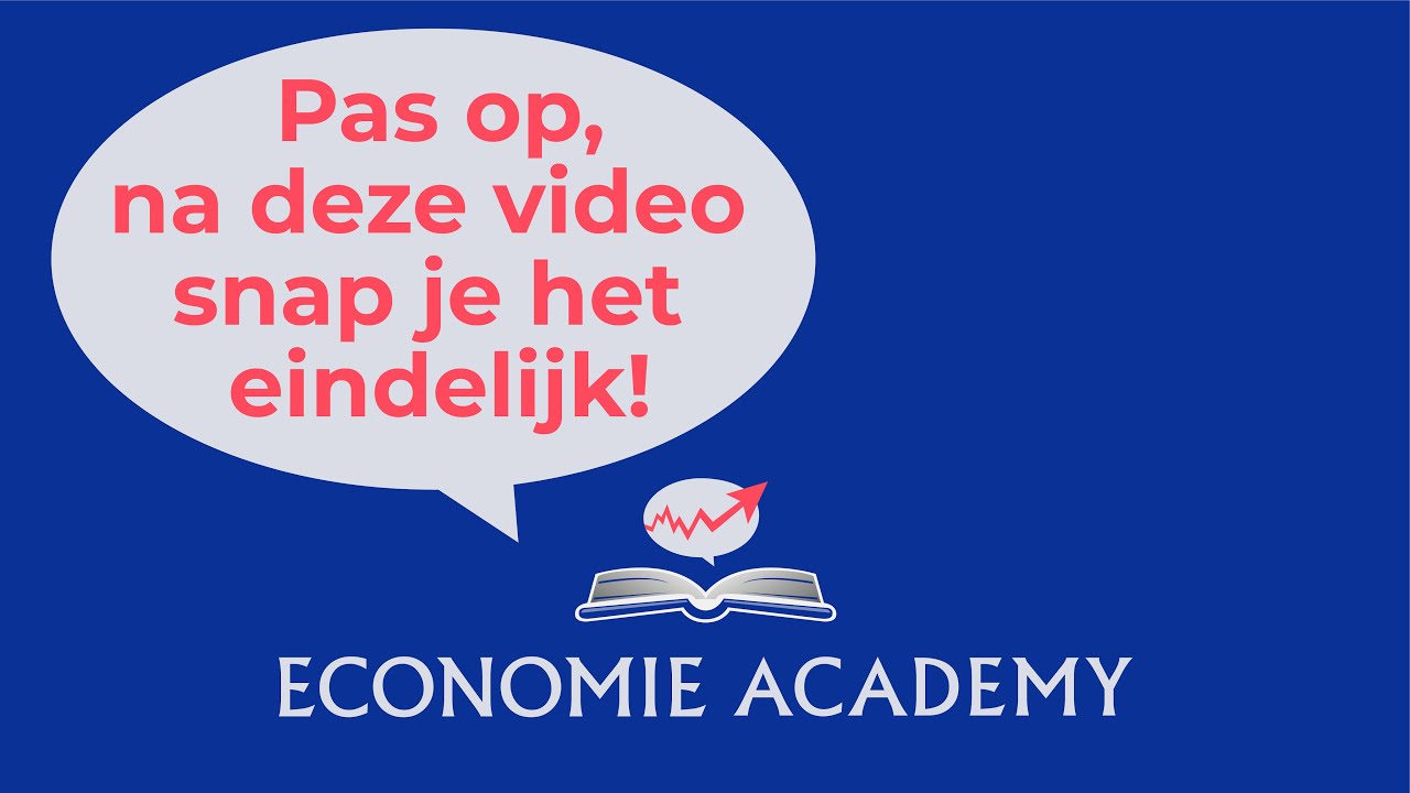 Economie Academy : les BBP als welvaartsmaatstaf