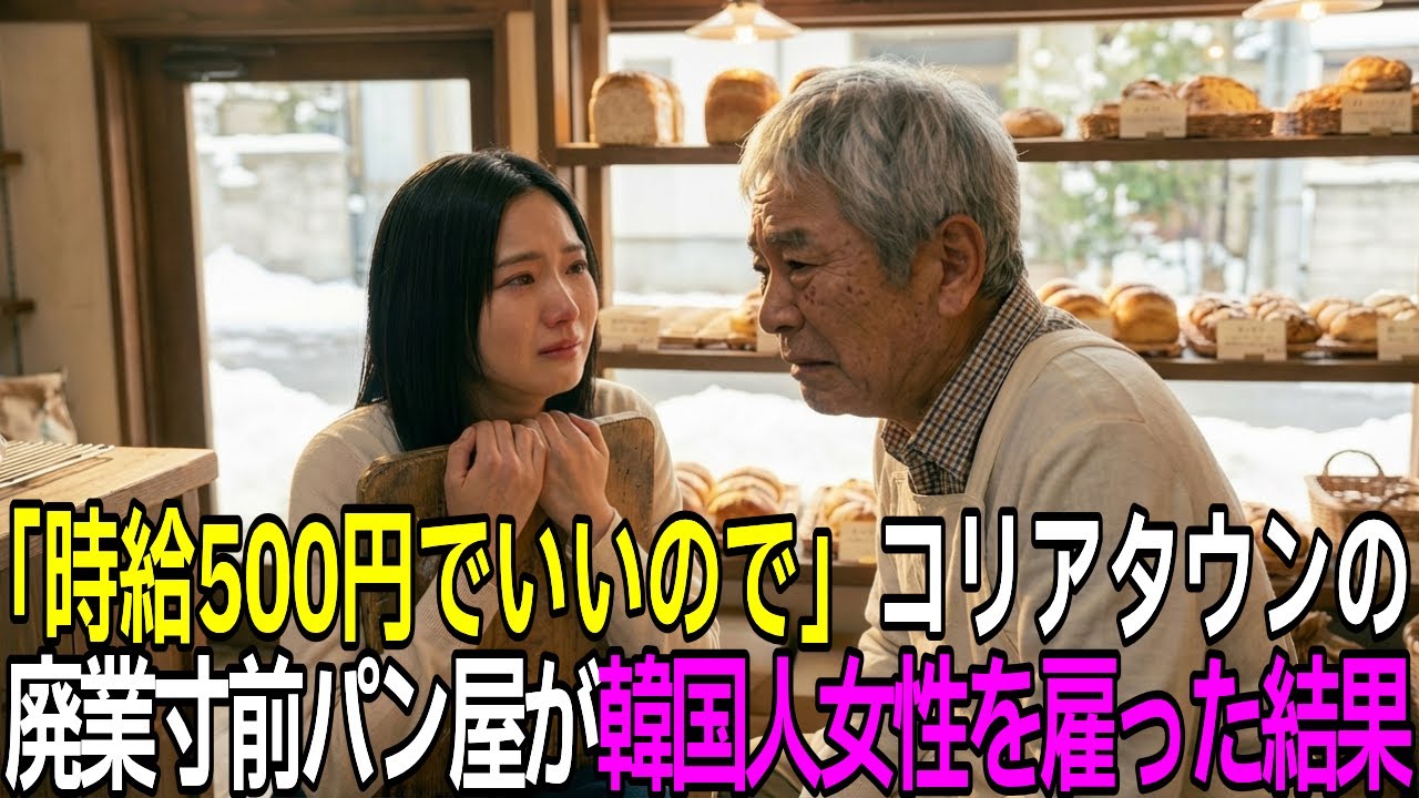 コリアタウンで孤立していた72歳の日本人パン職人、韓国人女性が差し出した一枚のホットクがその後奇跡を起こす