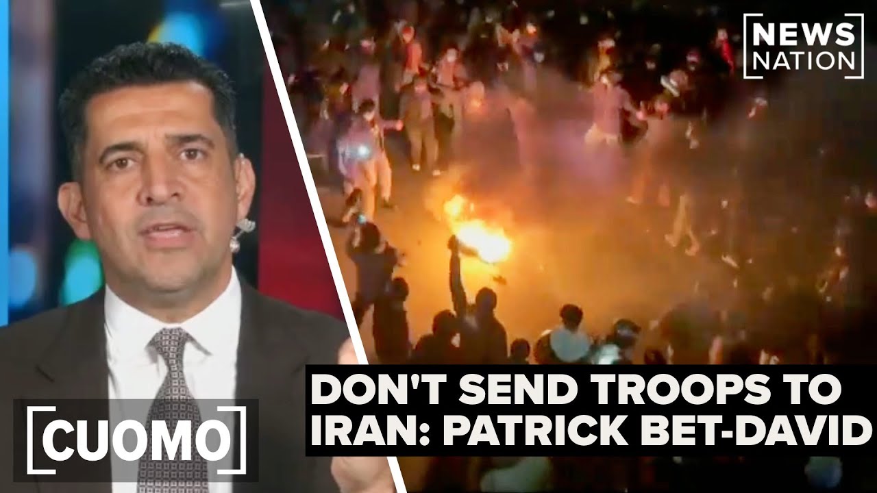 US should not send troops to Iran: Patrick Bet-David | CUOMO
