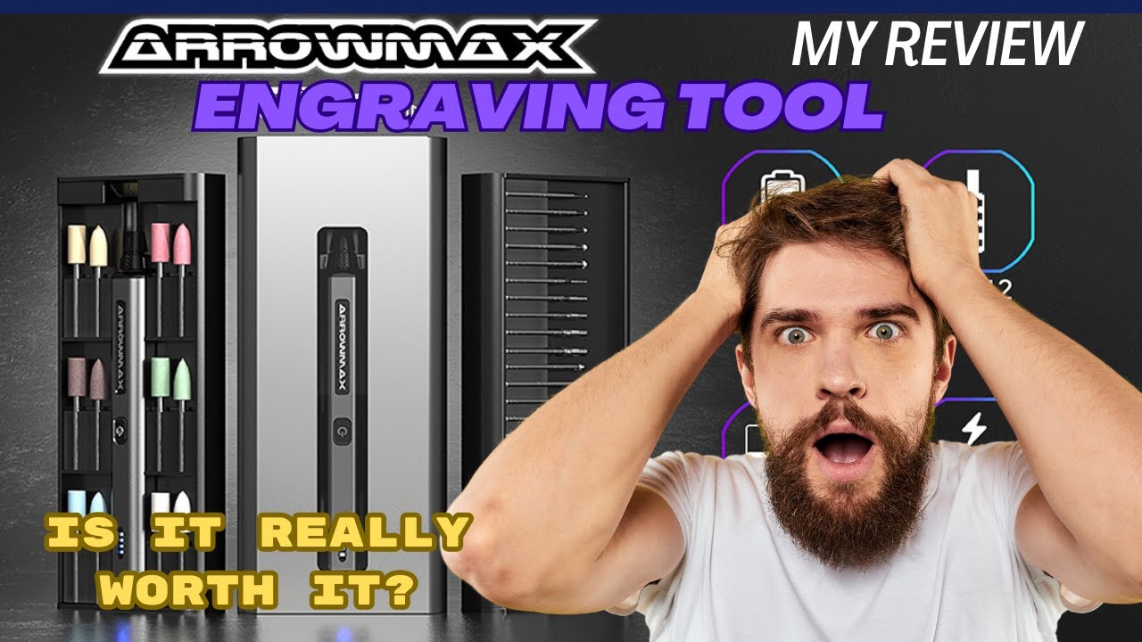 Engraving Tool Arrowmax Review  – Must-Have for DIY and Crafting!