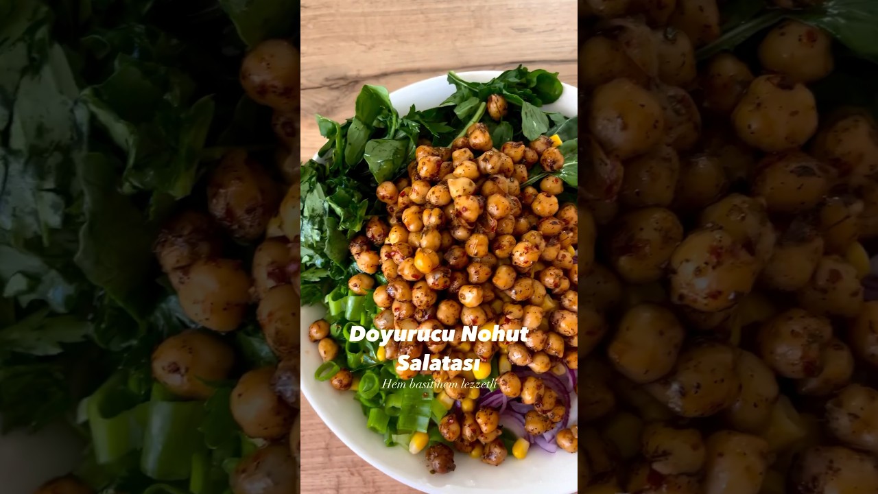 Doyurucu Nohut Salatası 🥗