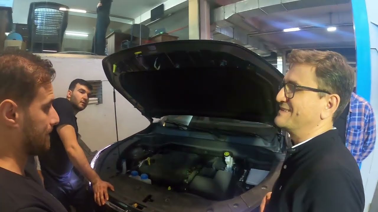 500 km getmiş Changan Uni Z nin motoru vurdu