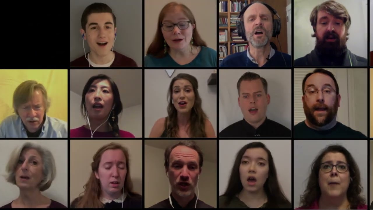 Orthodox Virtual Choir - By The Waters Of Babylon - Kievan Chant