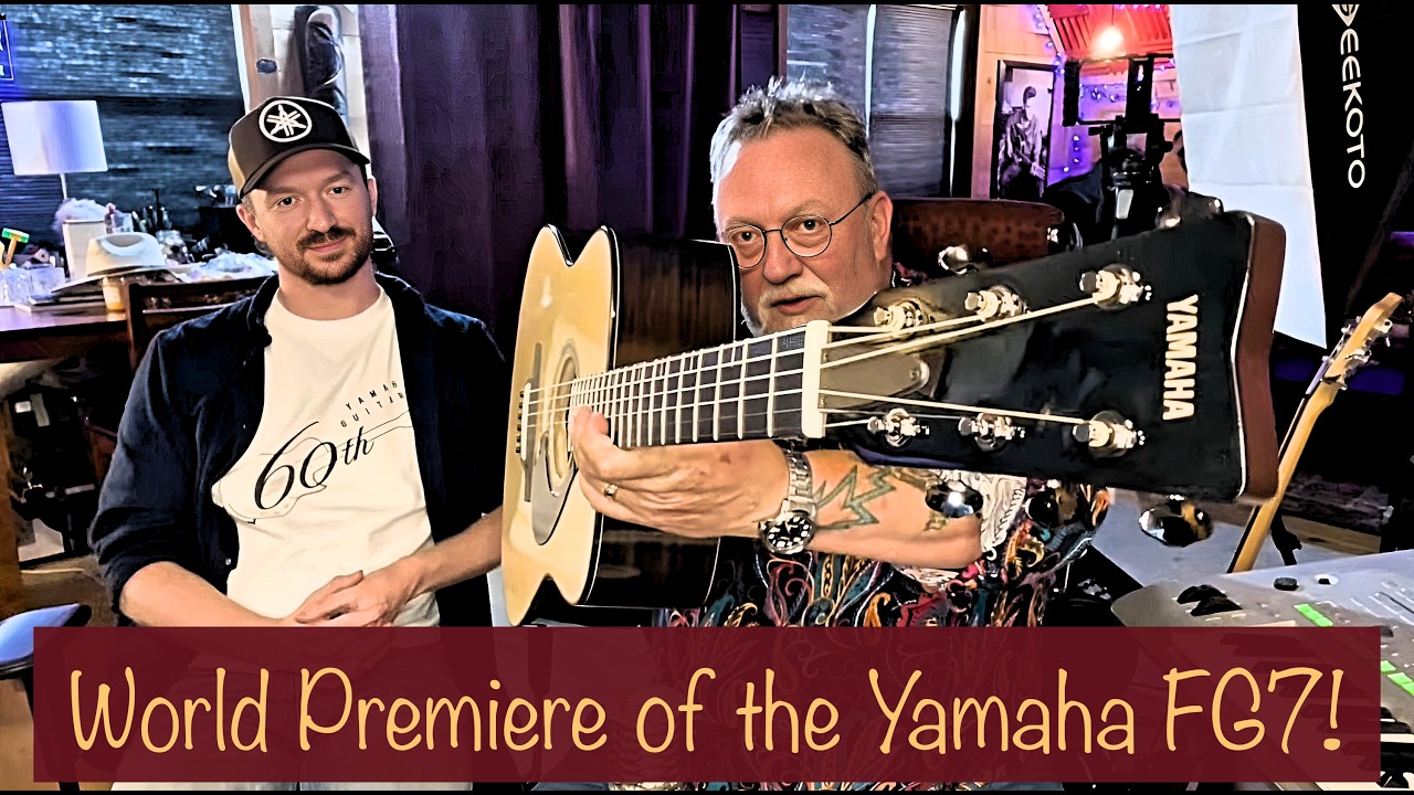 Światowa premiera Yamaha FG7!