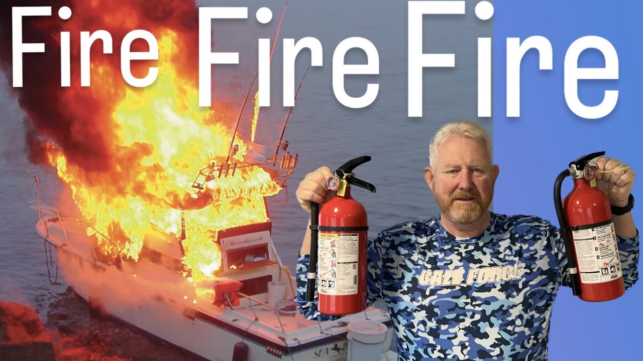 Fire at sea is terrifying, especially with your family aboard.