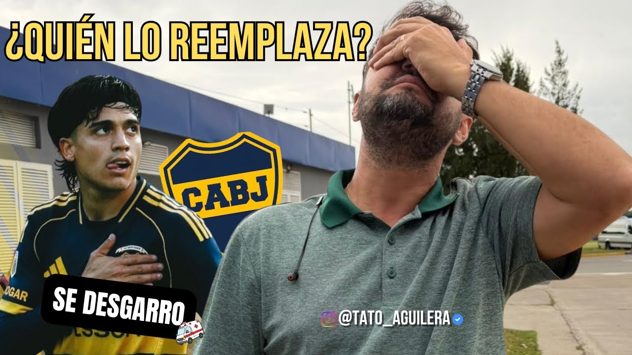 EL CHANGO ZEBALLOS SE DESGARRÓ ¿QUIÉN JUGARÁ POR ÉL? BOCA PIERDE AL DELANTERO CON MEJOR PRESENTE.