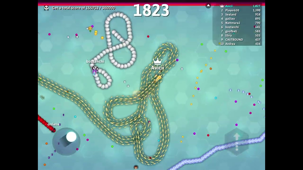 Snake.io how to get over 30,000