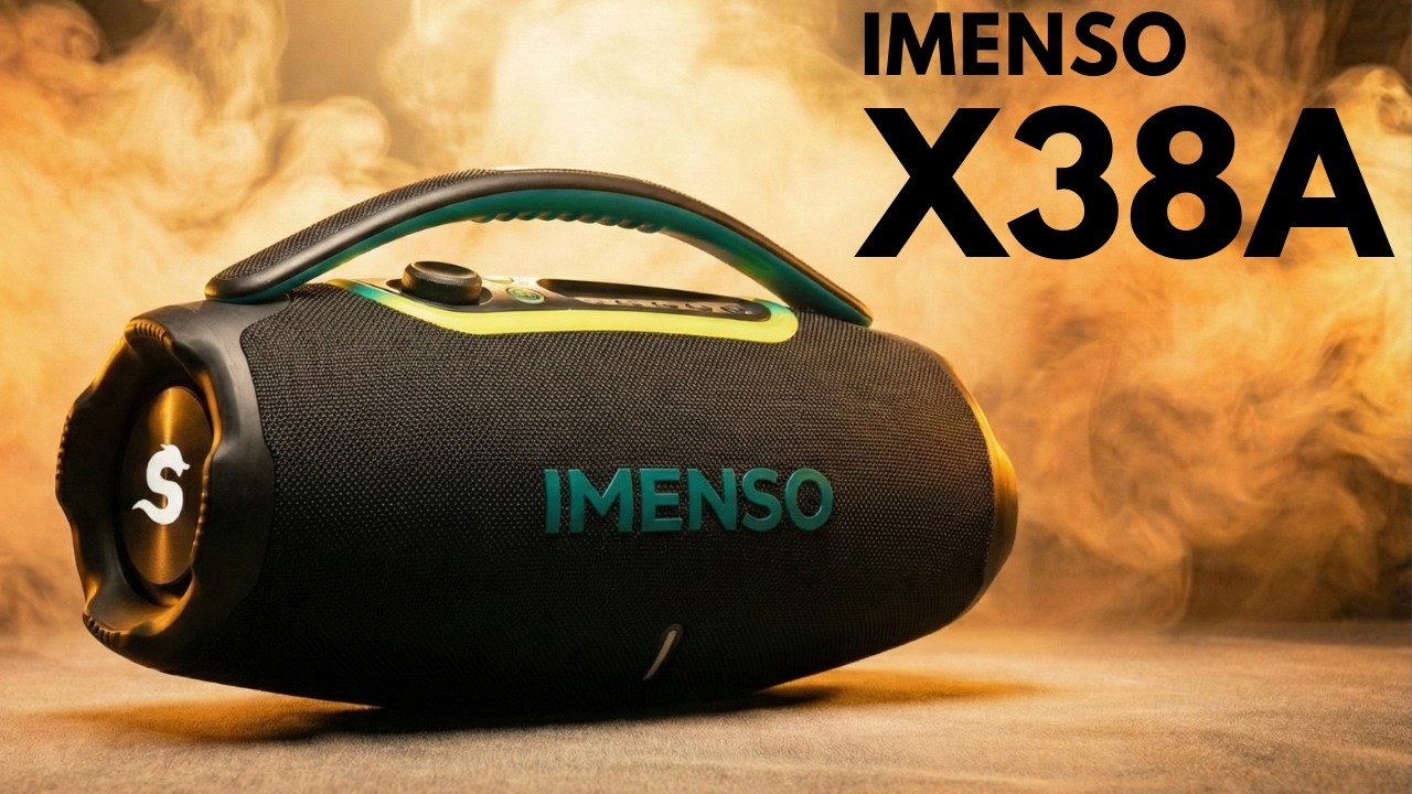 [LAN&Ccedil;AMENTO] A Nova Imenso X38A Promete Muito! Uma Caixa de Som Bluetooth que DESTR&Oacute;I a JBL