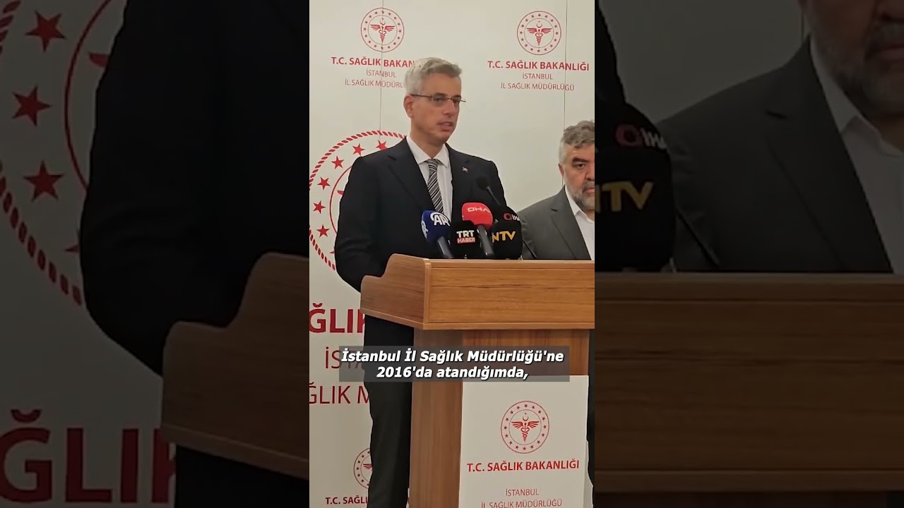 Bakanımız Prof. Dr. Kemal Memişoğlu, İstanbul İl Sağlık Müdürlüğü Devir Teslim Törenine Katıldı