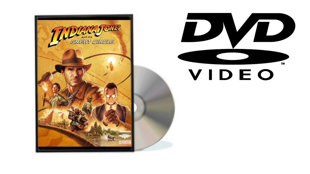 Indiana Jones and the Great Circle DVD main menu (fan edit)