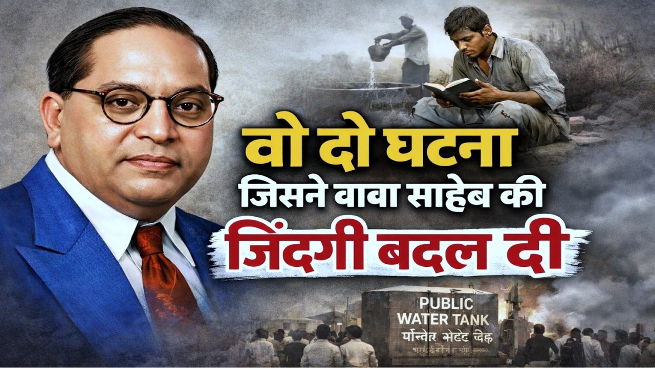 दो घटनाएँ जिन्होंने बाबा साहेब अंबेडकर की ज़िंदगी बदल दी | Dr. B.R. Ambedkar Story