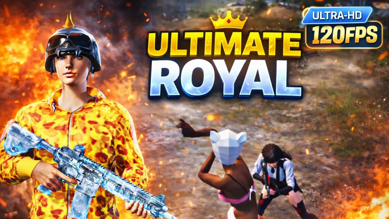 Conquering Ultimate Royal in 120FPS 😈 Intense BGMI Fights