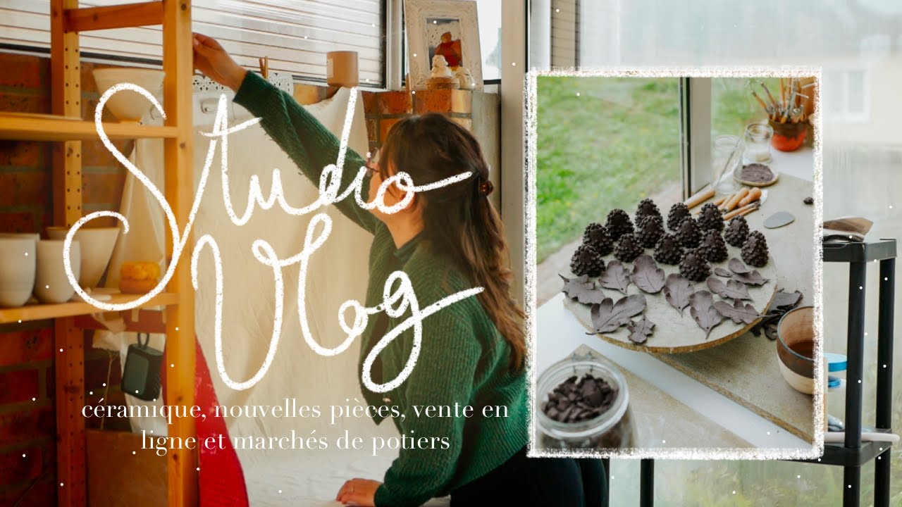 Septembre à l'atelier - vente en ligne d'automne, marchés de potiers et céramique 🍂