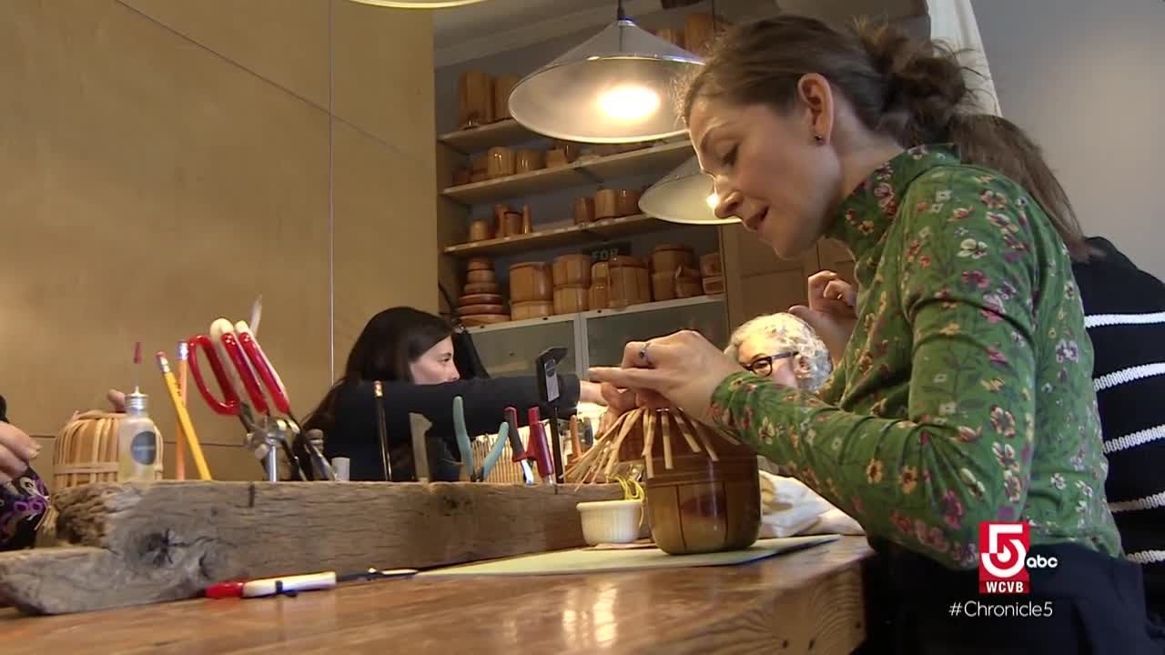 Shops dedicated to handmade baskets and antique fireplaces found in Cambridge