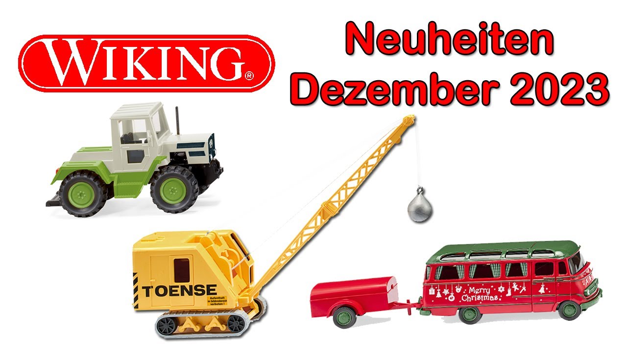 Wiking Modellauto Neuheiten Dezember 2023