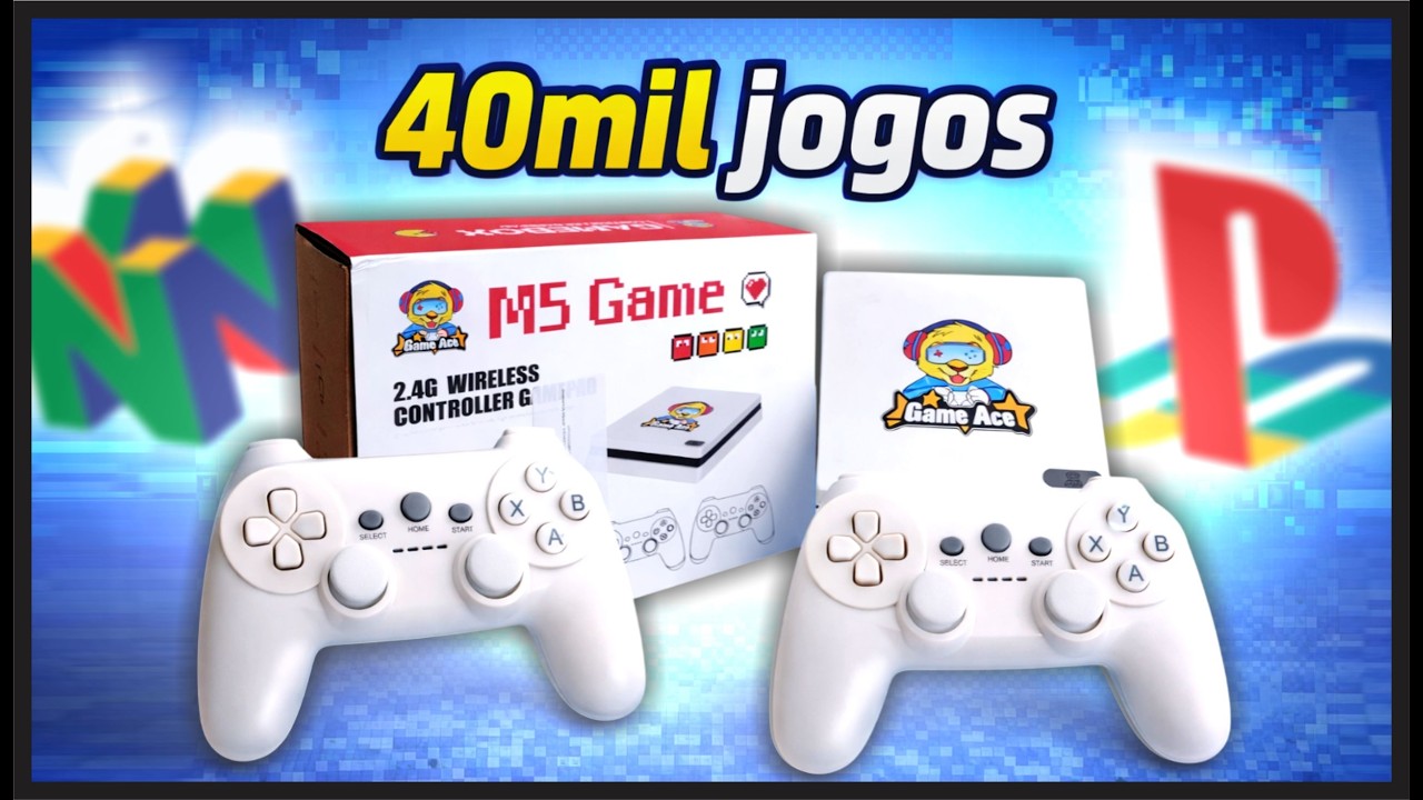 LANÇAMENTO 2026 - GAME BOX M5 com BOM PREÇO e ÓTIMO DESEMPENHO NOS JOGOS!