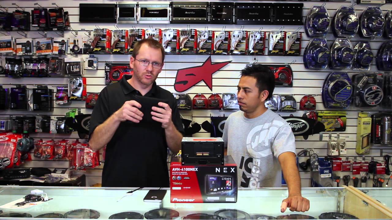 How to detach the face on the Pioneer new 2015 AVH 4100NEX