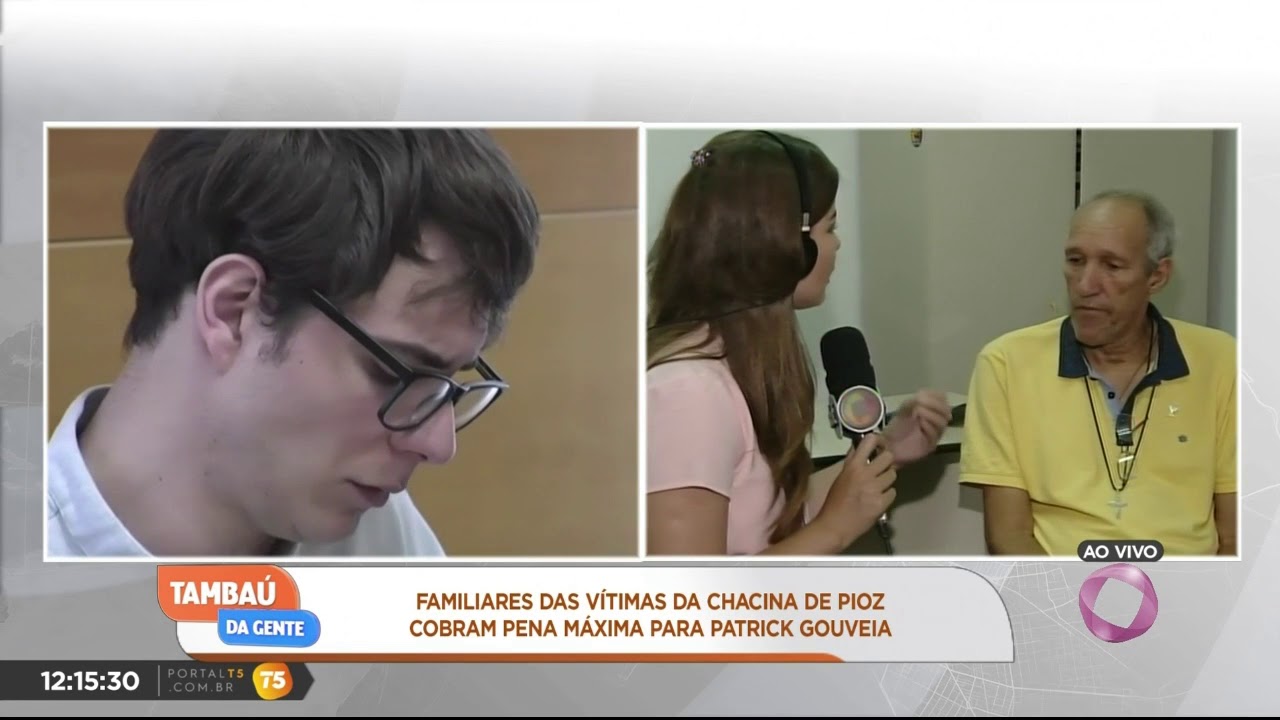 Tambaú da Gente - Chacina na Espanha: familiares das vítimas cobram pena máxima para Patrick Gouveia
