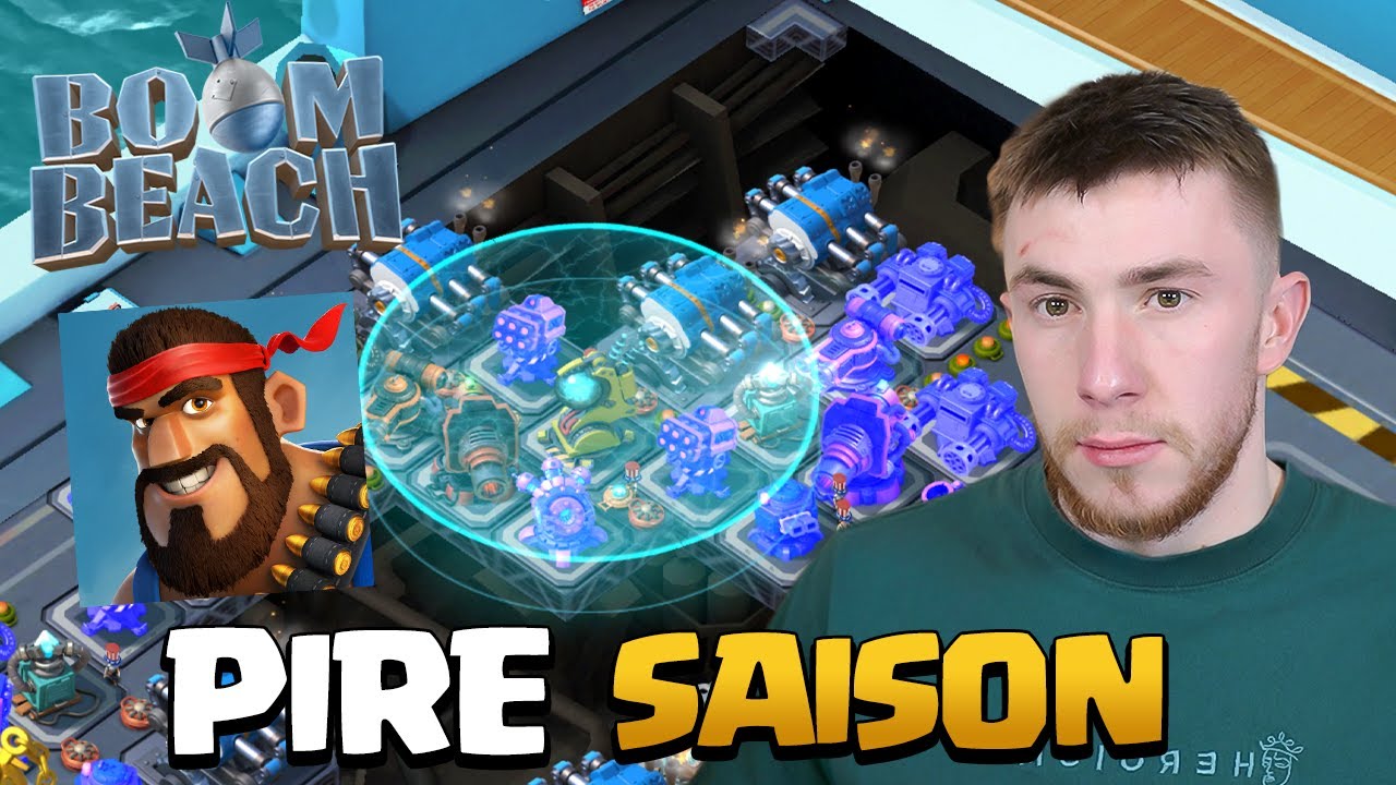 La PIRE Saison du Cuirassé sur BOOM BEACH !