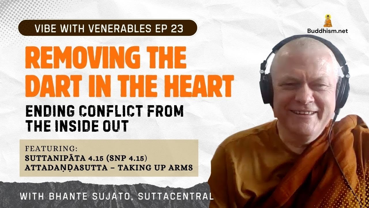 Removing the Dart in the Heart | Bhante Sujato | Vibe with Venerables Ep 23