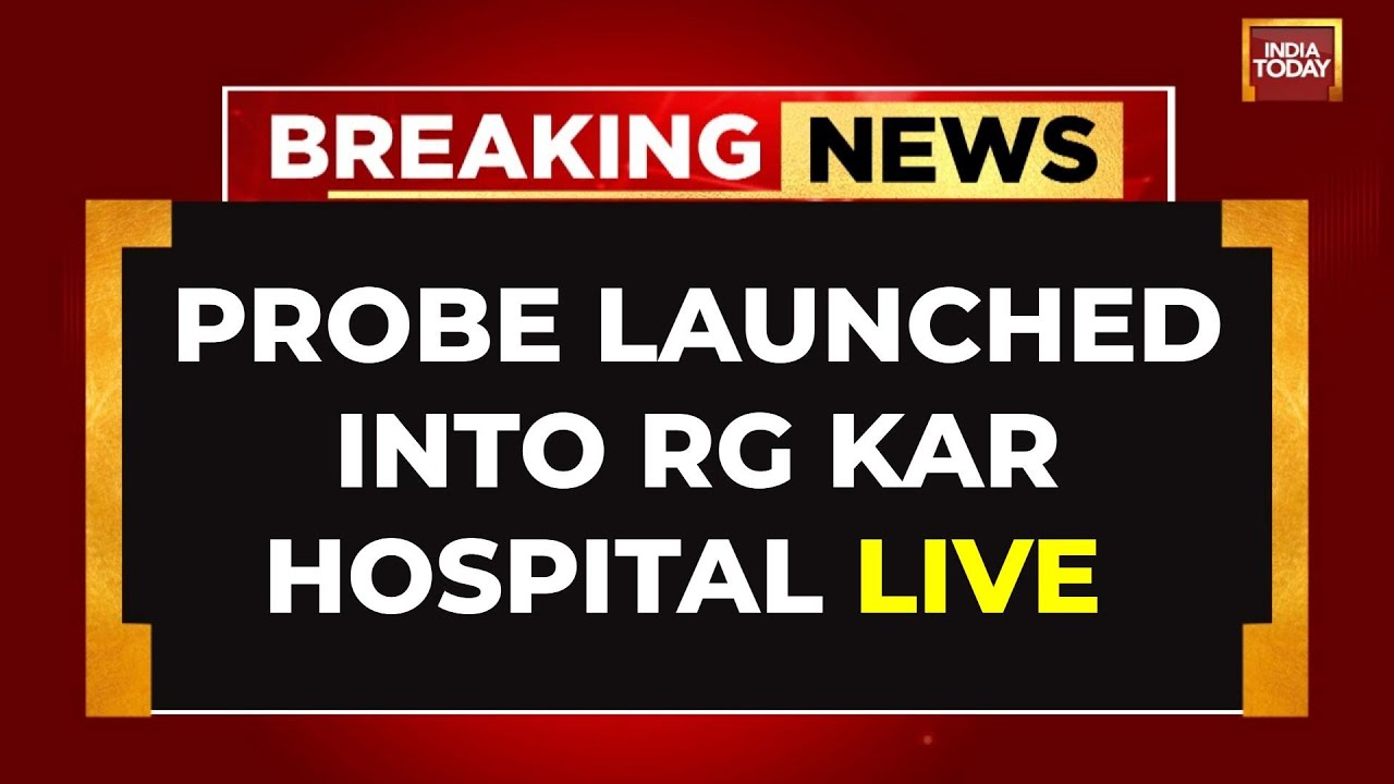 Kolkata Rape & Murder Case LIVE: Bengal Govt Launches Probe Into RG Kar Hospital Irregularities