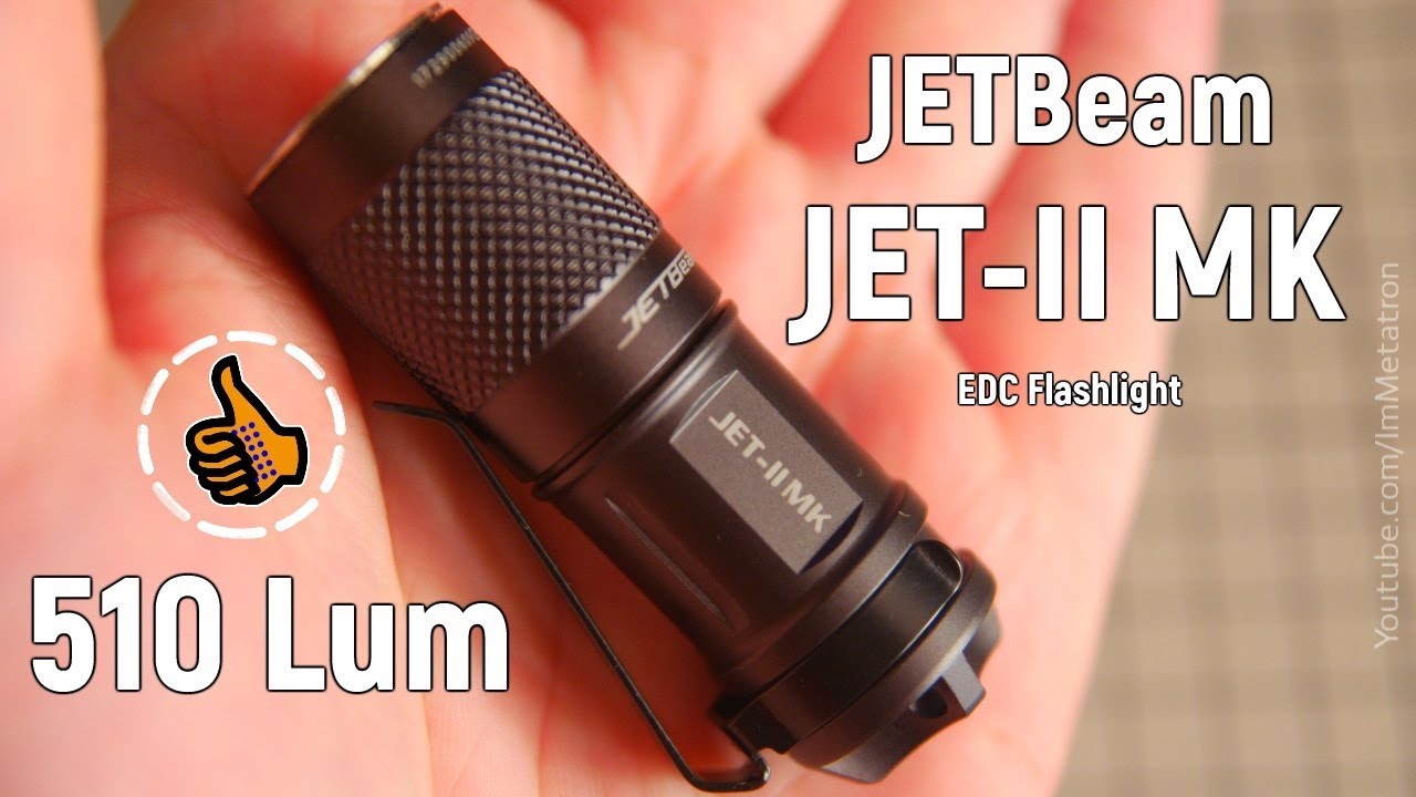 JetBeam Jet-II MK 510 Lumens | EDC Фонарь