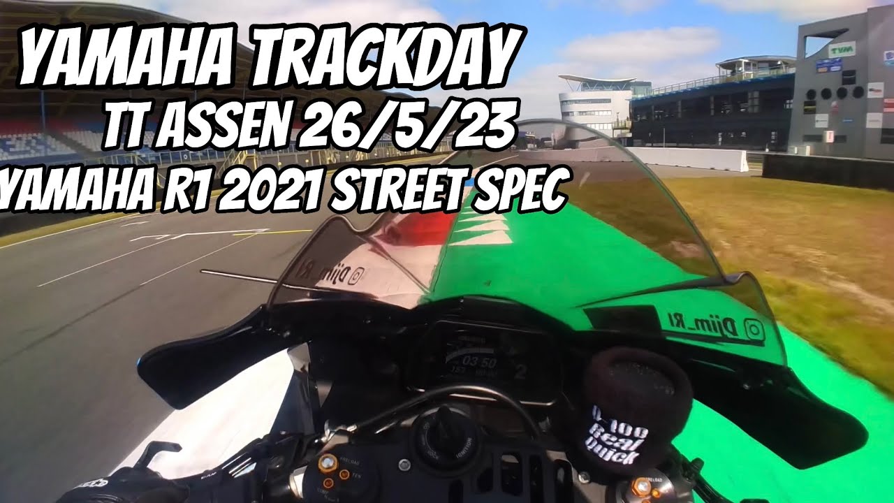Yamaha Trackday TT Assen POV with Yamaha R1 2021
